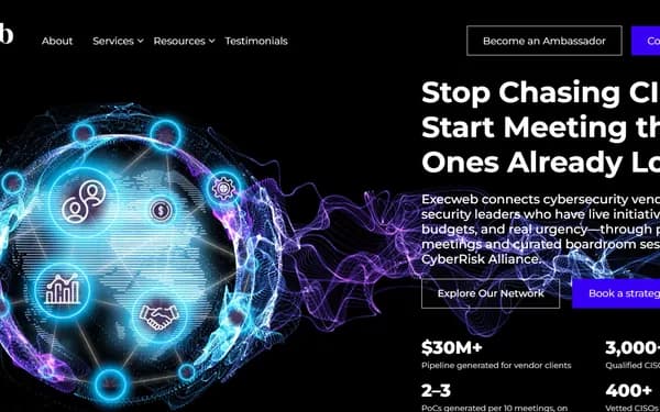 ExecWeb — website built by Zignites