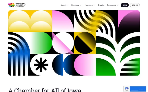 Iowa LGBTQ Chamber — website built by Zignites